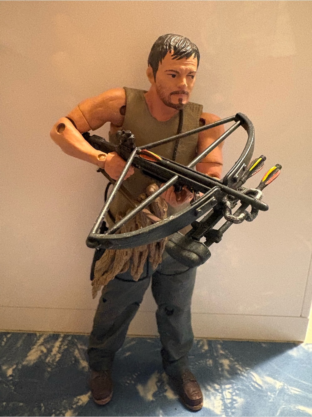 McFarlane Toys 5” Season 1 TWD Daryl Dixon Action Figure with Crossbow